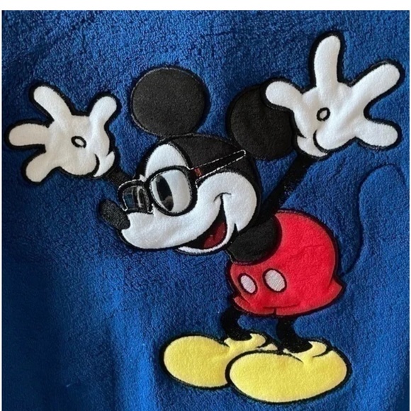 Disney Store Mickey Mouse Fleece pjs set Size 4 - Picture 3 of 4